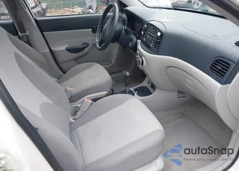 2007 Hyundai Accent Gls from USA, damaged, VIN KMHCN46C27U093853